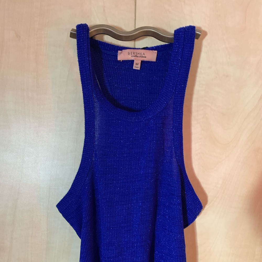 ⏬⏬Final Price ⏬⏬ Glitter  knit racer back tank